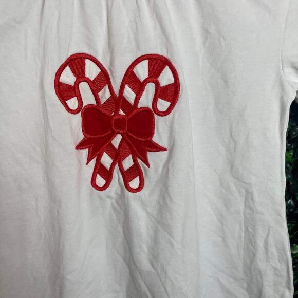 Ruffle Butts, Girls Size 8, Christmas Blouse - Picture 2 of 6